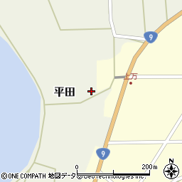 鳥取県西伯郡大山町平田111周辺の地図