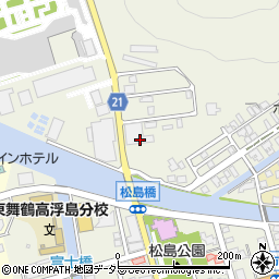 東舞鶴シティホール周辺の地図