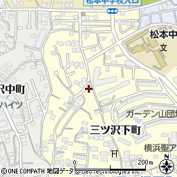 神奈川県横浜市神奈川区三ツ沢下町22-13周辺の地図