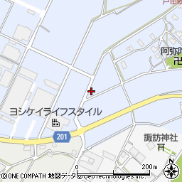 岐阜県関市戸田49周辺の地図