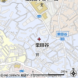 神奈川県横浜市神奈川区栗田谷28周辺の地図