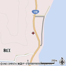 京都府舞鶴市和江615周辺の地図