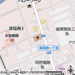 大和郵便局周辺の地図