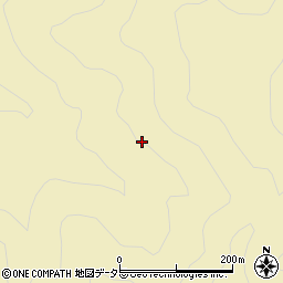 山梨県南都留郡道志村白井平周辺の地図