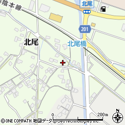 鳥取県東伯郡北栄町北尾104周辺の地図