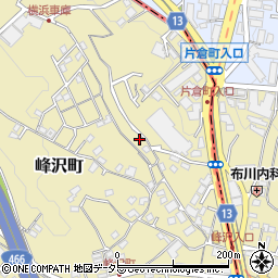 神奈川県横浜市保土ケ谷区峰沢町136周辺の地図