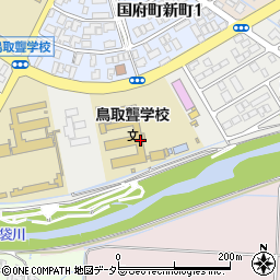 鳥取県立鳥取聾学校周辺の地図