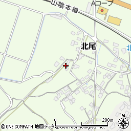鳥取県東伯郡北栄町北尾485周辺の地図