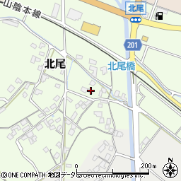 鳥取県東伯郡北栄町北尾126周辺の地図