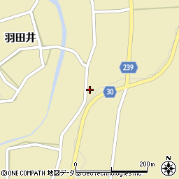 鳥取県西伯郡大山町羽田井372周辺の地図