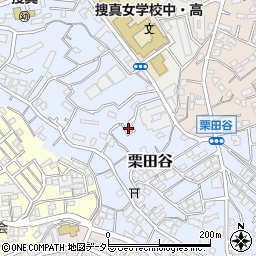 神奈川県横浜市神奈川区栗田谷28-44周辺の地図