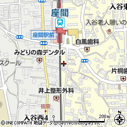 明光義塾座間教室周辺の地図