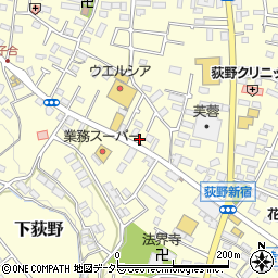 神奈川県厚木市下荻野440-3周辺の地図