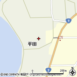 鳥取県西伯郡大山町平田104周辺の地図