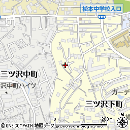 神奈川県横浜市神奈川区三ツ沢下町25-9周辺の地図