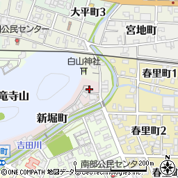 岐阜県関市新堀町22-2周辺の地図