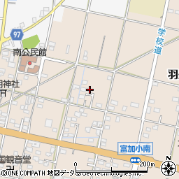 岐阜県加茂郡富加町羽生1413-9周辺の地図