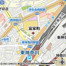 横浜木琴クラブ周辺の地図