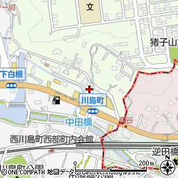 生そば あずま 川島町店周辺の地図