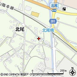 鳥取県東伯郡北栄町北尾123周辺の地図