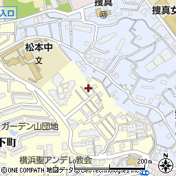 神奈川県横浜市神奈川区三ツ沢下町20-10周辺の地図