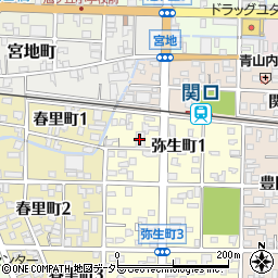 大垣共立銀行関口 ＡＴＭ周辺の地図