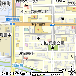 島根県松江市学園1丁目7周辺の地図