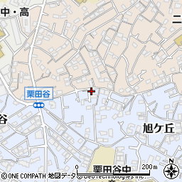 神奈川県横浜市神奈川区旭ケ丘24-24周辺の地図