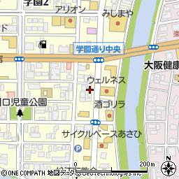 島根県松江市学園1丁目17-29周辺の地図