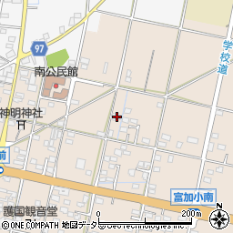 岐阜県加茂郡富加町羽生1419-2周辺の地図
