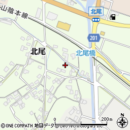 鳥取県東伯郡北栄町北尾122周辺の地図