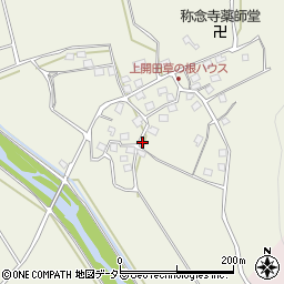 滋賀県高島市マキノ町上開田124周辺の地図