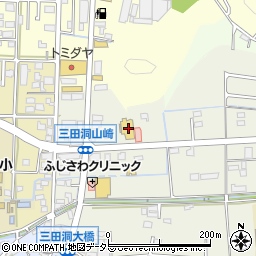 岐阜トヨタ自動車三田洞店周辺の地図