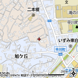 神奈川県横浜市神奈川区二本榎2-6周辺の地図