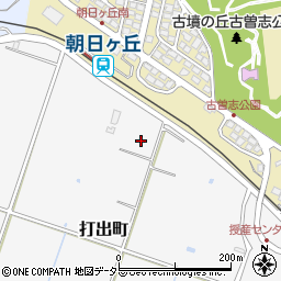 松江平田自転車道線周辺の地図