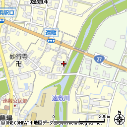 福井県小浜市中村周辺の地図