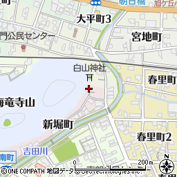 岐阜県関市新堀町28周辺の地図