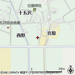 千葉県市原市西野283周辺の地図