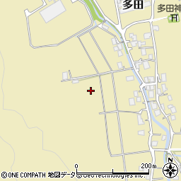 福井県小浜市多田周辺の地図