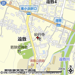 福井県小浜市島周辺の地図