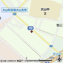 鳥取県西伯郡大山町所子243周辺の地図
