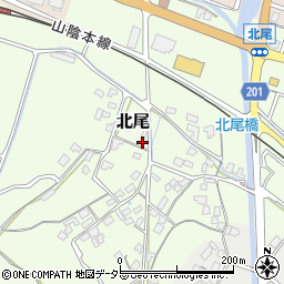 鳥取県東伯郡北栄町北尾455周辺の地図