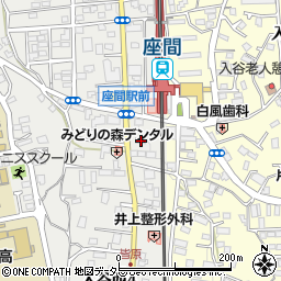 神奈川県座間市入谷西4丁目1-8周辺の地図