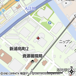 ＮＴＴエレクトロニクステクノ株式会社　横浜オフィス周辺の地図