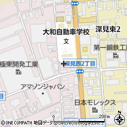 コンフォートやまとＢ周辺の地図