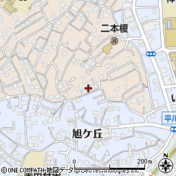 神奈川県横浜市神奈川区二本榎13-9周辺の地図