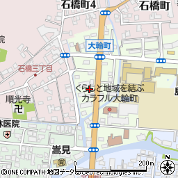 島根県松江市大輪町410-10周辺の地図