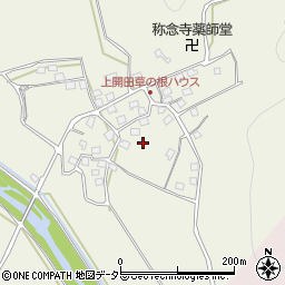 滋賀県高島市マキノ町上開田123周辺の地図
