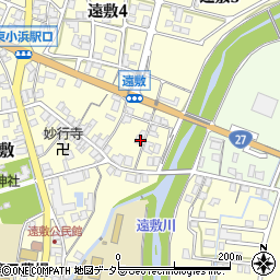 福井県小浜市遠敷112-63周辺の地図