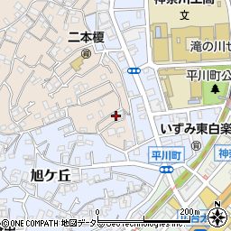 神奈川県横浜市神奈川区二本榎2-2周辺の地図
